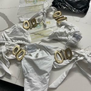 *********Sold***********Beach Bunny white jewel of the night***Sold out